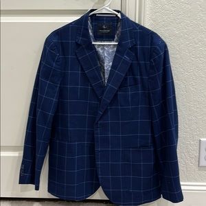 Tailorbyrd Collection blue coat